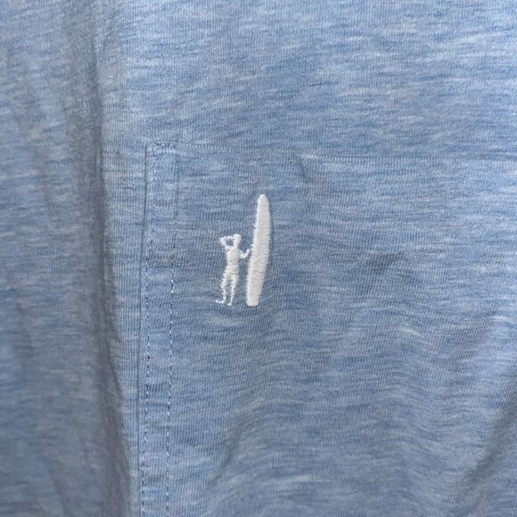 Johnnie O North Carolina UNC Color NC Golf pocket Polo Shirt XL Hanging Out - Picture 3 of 5